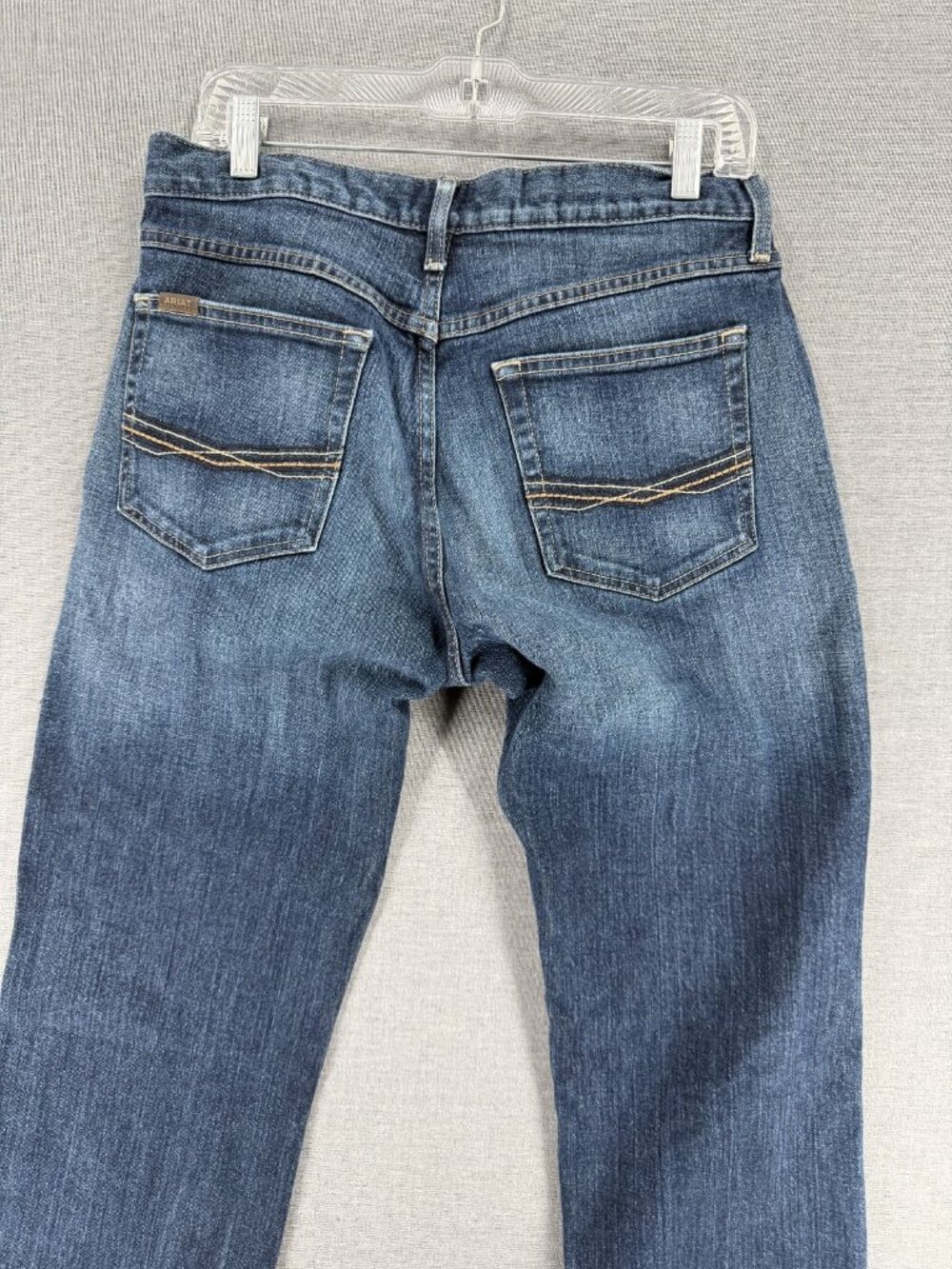 Ariat Legacy M5 Straight Fit Jeans Mens 32x34 Blue Denim Pants Western